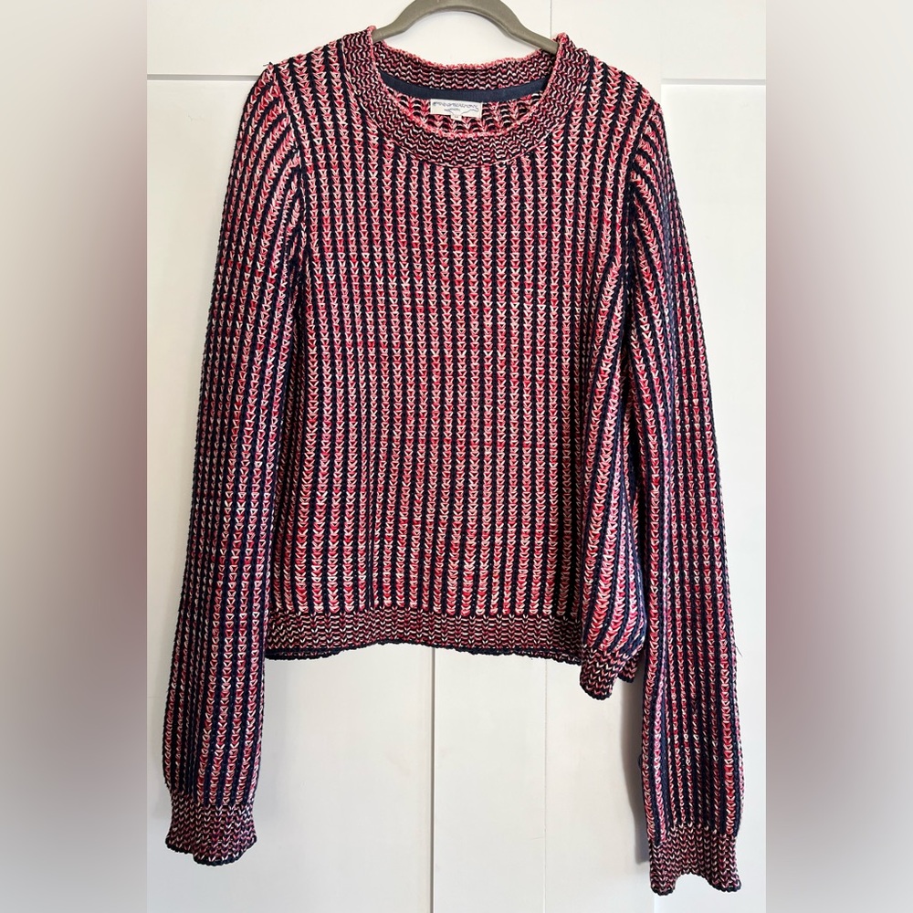 Opening Ceremony Pink and Blue Knit Sweater